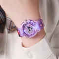 Kawaii Sanrio 3D Pattern Watch Kuromi Luminous Watch Cinnamoroll Melody Children's Wrist Watch Hello Kitty Boy Girls Watch Gifts. 