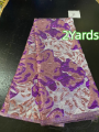 SJD LACE French Brocade Lace Fabric 4 Yards 2026 New African Nigerian Jacquard Gilded Damask Lace for Sewing Women Party Dresses. 