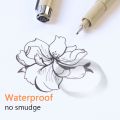 3pcs Manga Markers Needle Pen Art Hand-painted Hook Line Pen Sketch Pens Stationery Set Art School Supplies Art Sakura Pen New. 