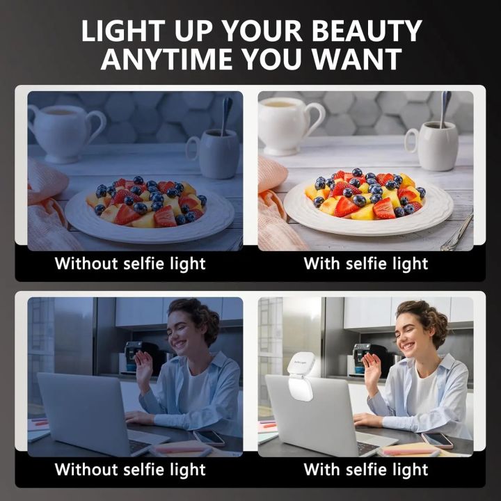 360%C2%B0%20LED%20Ring%20Fill%20Light%20with%20Mirror%20Magnetic%20Selfie%20Light%20for%20MagSafe%20iPhone%20Perfect%20for%20Selfies%20Vlog%20Video%20Calls%20-%20Image%203
