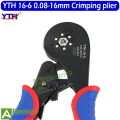 YTH 16-6 Self-Adjustable Crimping Plier – 0.08-16mm² (30-5AWG) 6-Side Crimper for Wires & Terminals – Professional Electrician Tool (Only Tool)  by Electrica. 