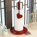 New Listing Wooden Tissue Holder  Wood Kitchen Tissue Paper Roll Holder Handmade Napkin Holder. 