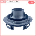 Motor Back Cover Spare Parts For  V7 V8 Handheld Vacuum Cleaner Motor Main Body Rear Cover Hepa Filter Accessories. 