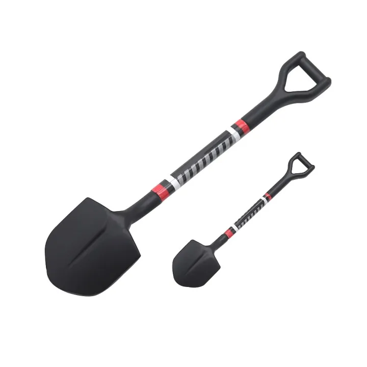 Simulated%20Metal%20Shovel%20Decoration%20For%201/10%201/18%201/24%20Rc%20Tracked%20Vehicle%20Axial%20Scx10%2090046%20D90%20Yikong%20Rgt%20Traxxas%20Trx4%20Trx4m%20D12%20-%20Image%203