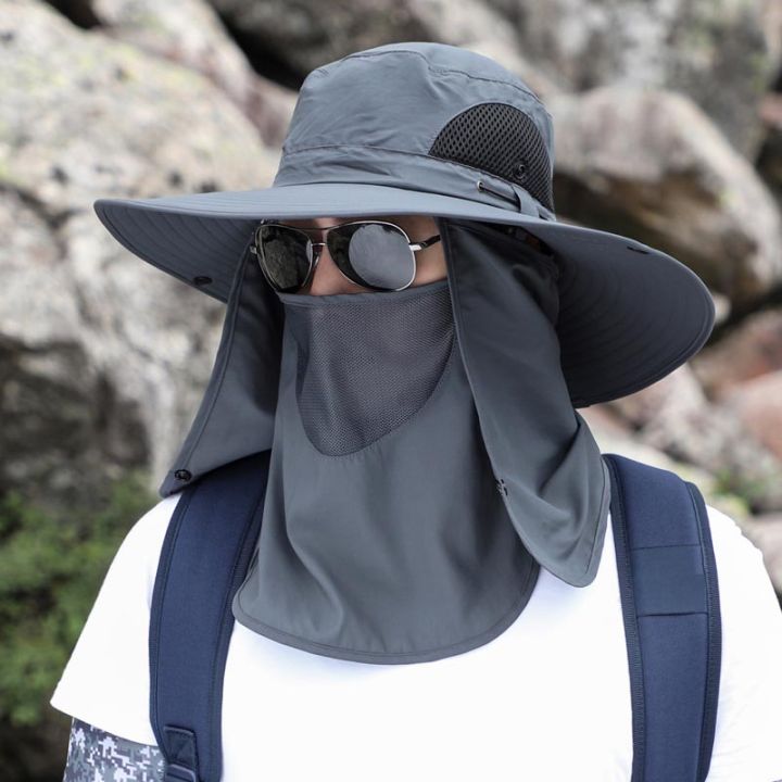 Adjustable%20Outdoor%20Fishing%20Hat%20Sunscreen%20Protection%20Breathable%20Sunshade%20Foldable%20Men%20Women%20Hiking%20Camping%20Casual%20Fishing%20Cap%20-%20Image%203