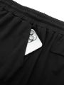 2-in-1 Men's Performance Running Shorts - Moisture-Wicking, Compression Support With Secure Zipper Pocket For Gym & Training.
