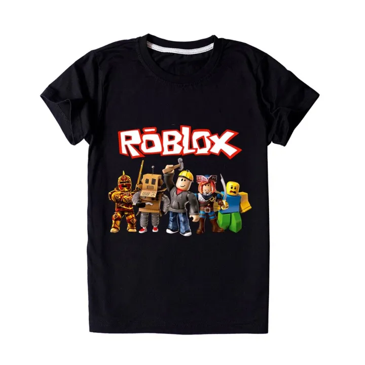 Roblox%20boys%20kids%20toddler%20Super%20cartoon%20hero%20Superman%20printed%20T%20shirt%20-%20Image%202
