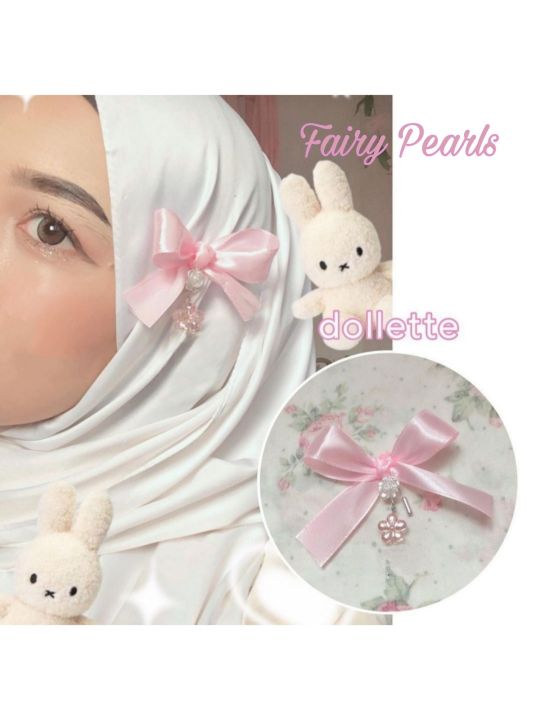 Cute%20Fairy%20Doll%20Style%20Bow%20Flower%20Hijab%20Pin%20for%20Girls,%201%20Piece%20-%20Image%204