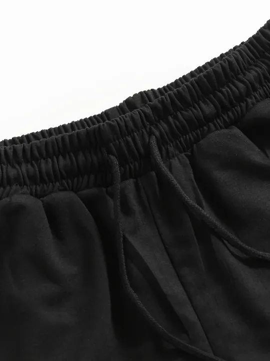 Women's%20sports%20shorts%20and%20sweatpants%20solid%20color%20pants%20with%20pockets%20and%20drawstrings%20loose%20knitted%20sweatpants%20-%20Image%205