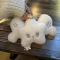 new NCT WISH Black and White Wicku King Plush Doll Pendant Cute High Beauty Fan Commemorative Collection .
