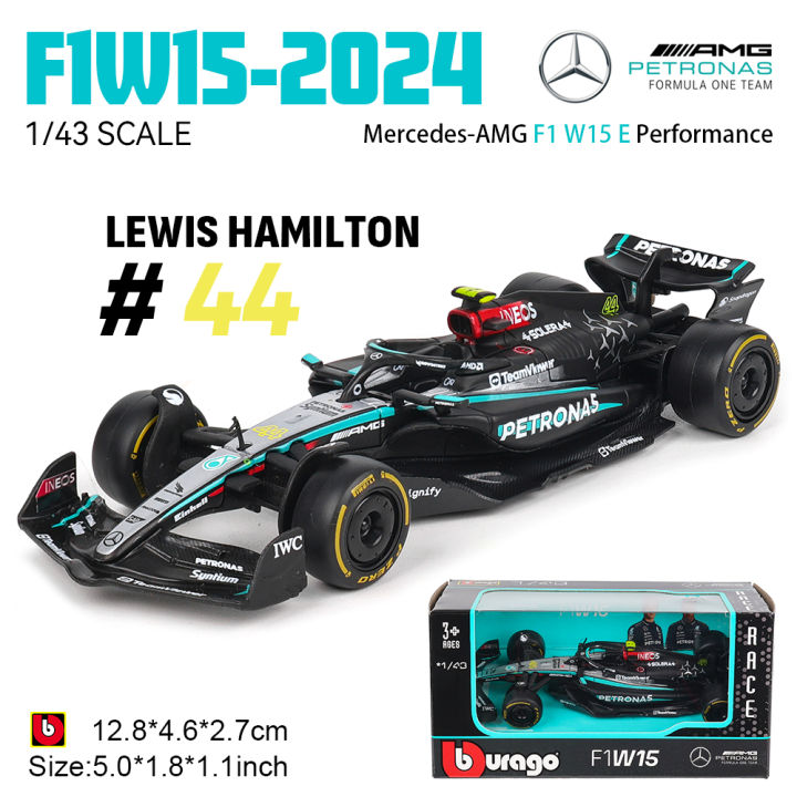 Bburago%201:43%20Mercedes-AMG%20Petronas%20F1%20Equipo%20W15%202024%20#%2044%20Hamilton%20#%2063%20George%20Russell%20coche%20de%20aleaci%C3%B3n%20modelo%20fundido%20a%20presi%20-%20Image%203
