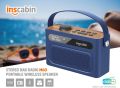 Inscabin M60 Portable DAB/DAB+ FM Digital Radio/Portable Wireless Speaker with Bluetooth. 