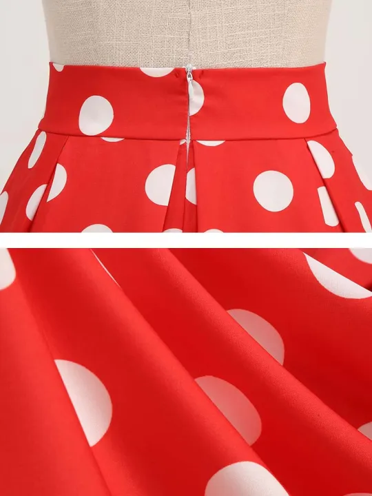 Summer%20Casual%20Women%20Midi%20Skirt%20Polka%20Dot%20High%20Waist%20Retro%20Vintage%2050s%20Pleated%20Party%20Skirts%20-%20Image%204