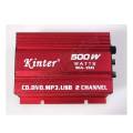 Car Amplifier 2 Channel Output MA150 500W HiFi Digital 12V Stereo Audio CD DVD MP3 USB Power Amplifier for Motorcycle &Car. 
