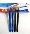 Piano Smooth Gel Ball Point Pen, Needle Point Ball Pen, Pack of 10 Pens. 