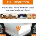 For 2025 2026 Tesla Model Y Model 3 Model YL Accessories Mud Flaps Protect Paint No Drilling All Weather Splash Guards Body Kits.