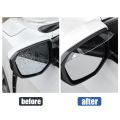 BLALION 2PCS Car Rearview Mirror Rain Eyebrow Rain Shield Universal Rearview Snow Sun Visor Rain Cover Safe Driving Accessories. 