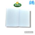 Araliya Ex Book A5 80 Page 3 Pieces Single Rule | Square Rule | Jaffna Rule | Double Rule | Half Inch Box Rule | One Inch Box Rule. 