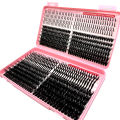 60D-100D Bottom&Spiky Lashes Clusters Volume Individual Lashes Cluster Extensions Spikes Lashes Clusters DIY Fairy/Manga Eyelash.
