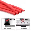 1m Red Dia 1 2 3 4 5 6 7 8 9 10 12 14 16 20 25 30 40 50 Mm Heat Shrinkable Tube 2:1 Polyolefin Thermal Cable Sleeve Insulated. 