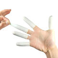 100PCS Disposable Finger Cover Rubber Gloves Non-slip Anti-static Latex Finger Thumb Sleeve Glove Finger Cot Fingertip Protector. 