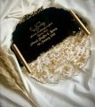 Customise resin Nikkah Tray. 