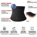 Mens Abdomen Reducer Sauna Body Shaper Fitness Sweat Trimmer Belt Waist Trainer Belly Slimming Shapewear Waist Trainer Corset We. 