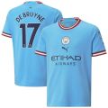 mancity kit blue kit de bruney kit 17 number kit mancity shirt mancity jersey best quality kit. 