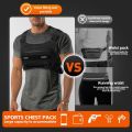 Vest Bag Multifunctional Vest Adjustable Running Chest Bag Travel Fashion Men's Bag Breathable Bicycle Vest Sports Bag.