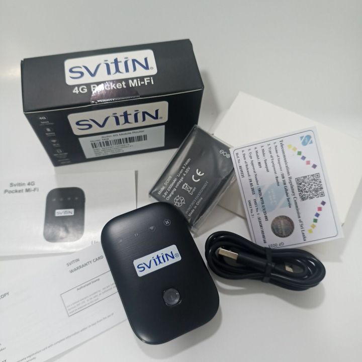 pocket wifi router, m09 router, svitin m09 router | Daraz.lk