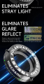 MECHANIC LS720+/SE /LS360 microscope ring light source lamp eliminates reflection, for stereo microscope welding repair.