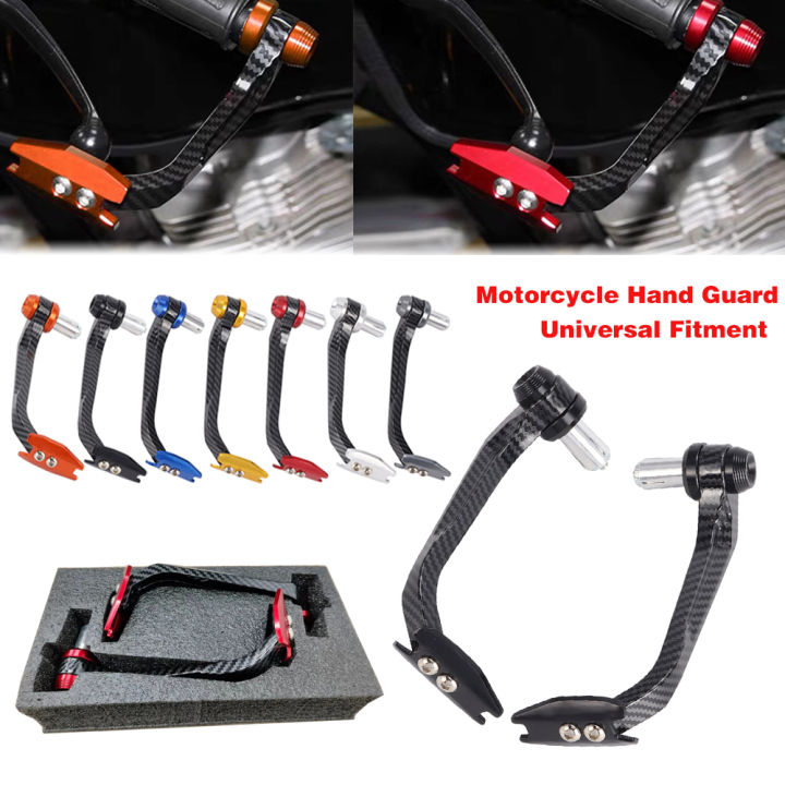 1Pair Aluminum Motorbike Handguard Motorcycle Falling Protection Unviersal for Husqvarna Duke Motocross Hand Guard Motorcycle