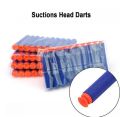 LHot Fire Gunn Bullett Soft Foam Dart for Nerf Gunn Refill Sticky Head Darts for Nerf N-Stike Elite Gunns (Multicolor) - Pack 10/20/60/100/200  Pcs, Kids. 