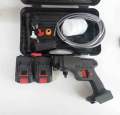 Double battery portable wireless lithium battery car washer. 