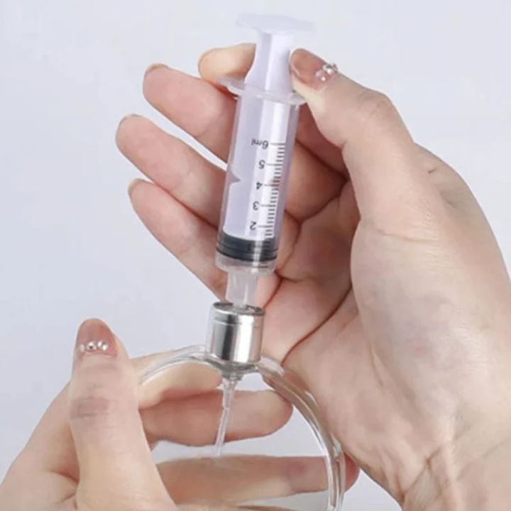 Precision 10ML Syringe Dispenser for Cosmetics and Fragrances - Leak-proof, clear measurement, ideal for precise water filling