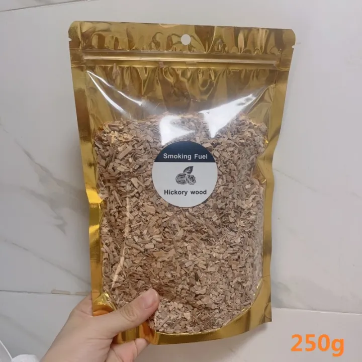 125/250/500g%20Natural%20Wood%20Chips%20%20Cherry%20Oak%20Beech%20Hickory%20Wood%20Pieces%20For%20Fumigation%20Box%20Bacon%20Smoked%20BBQ%20Grill%20Accessories%20-%20Image%207