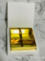 Set of 6 Mithai/sweet boxes for bat pakki/engagement/nikah 5x5x2 inches. 