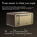 Nostalgic Bluetooth Speaker Bluetooth Sound Retro Classic Speaker Retro Radio Wireless Bluetooth 5.0 Wooden Portable Subwoofer. 