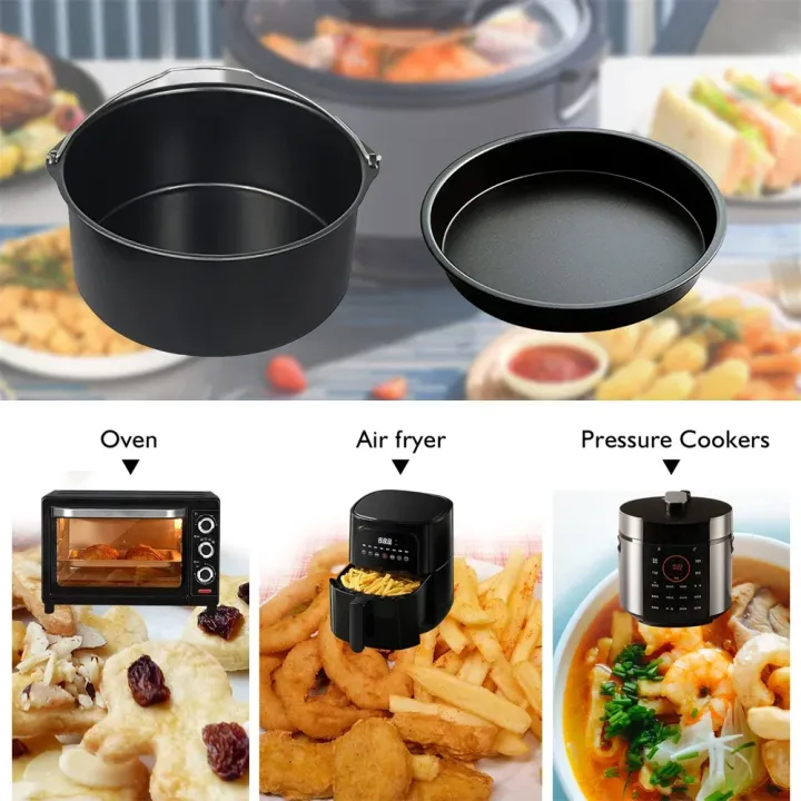 6/7/8%20Inch%20Round%20Cake%20Mold%20Non%20Stick%20Baking%20Pan%20Tray%20Molds%20Air%20Fryer%20Basket%20with%20Handles%20Bakeware%20Kitchen%20Pizza%20Oven%20Baking%20Pans%20-%20Image%204