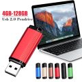 Plastic Mini 64Gb Flash Drive Free Logo USB 2.0 32GB Red Pen Drives Black Metal 16Gb Memory Stick Fat32 8GB U Disk 4GB NTSF.