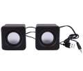 101Z 2.0 Multimedia Mini Speakers Desktop Computer Laptop Tablet PC Notebook Peripherals Speakers 5 W Laptop/Desktop Speaker. 