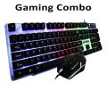 Hi-Tech HTI 200 Gaming Keyboard Mouse Cambo Set With RGB light. 