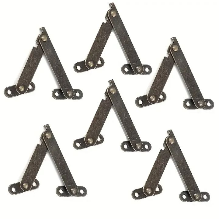6Pcs%20Rustic%20Bronze%20Folding%20Lid%20Supports%20-%20Durable%20Hinges%20with%20Adjustable%20Stay%20Function%20-%20Cabinets%20-%20Image%206