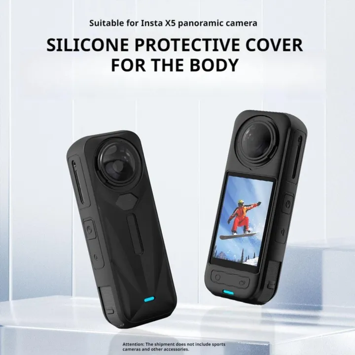 For%20Insta360%20X5%20Black%20Silicone%20Protective%20Case%20Waterproof%20Dustproof%20Dropproof%20Body%20Protective%20Case%20Lens%20Protective%20Case%20-%20Image%202