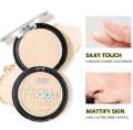 BoB Lady Face Highlighter Pressed Powder Matte Compact Water Resistant Oil Control Concealer Pigment Makeup Powder for Face. 