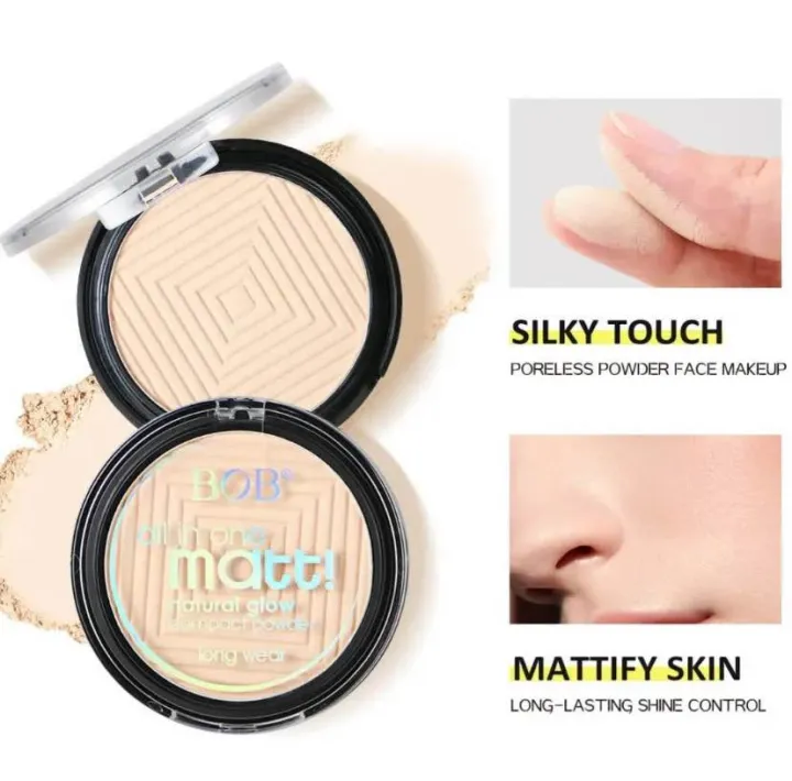 BoB%20Lady%20Face%20Highlighter%20Pressed%20Powder%20Matte%20Compact%20Water%20Resistant%20Oil%20Control%20Concealer%20Pigment%20Makeup%20Powder%20for%20Face%20-%20Image%203