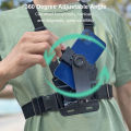 Chest Strap Rotate Phone Mount for iphone Smart Phone Belt Body Harness Holder for Gopro Hero 12 11 10 9 8 7 Insta360 Dji Camera. 