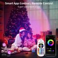 Tuya Smart Projection Light Remote Control APP Connection Holiday Party Bedroom Halo Projection Selfie Background Lighting. 