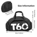 T60 Bag travel Backpack Gym Bag, hiking bag, Sport tote Bag, Travel Bag Weekender Luggage Tour Bag. 