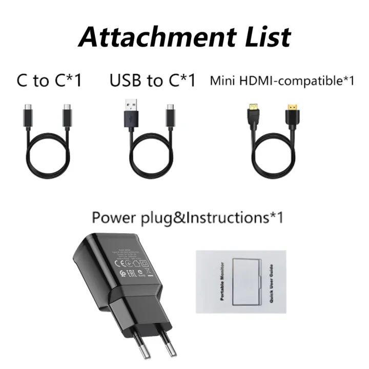 MUCAI%2010.5%20inch%201280P%20Ultra%20Portable%20Monitor%2016:10%20IPS%2060Hz%20game%20screen%20100%25%20sRGB%20420Cd/m%20%C2%B2%20Laptop%20Mac%20Xbox%20PS4/5%20Switch%20Display%20-%20Image%202